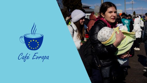 Café Evropa online: Ukrajinské ženy s dětmi na útěku před válkou – jak můžeme pomáhat?